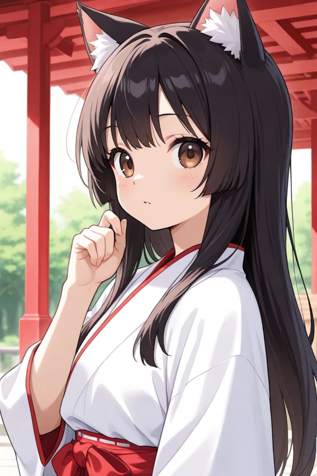 虎鼠神社ケモ耳