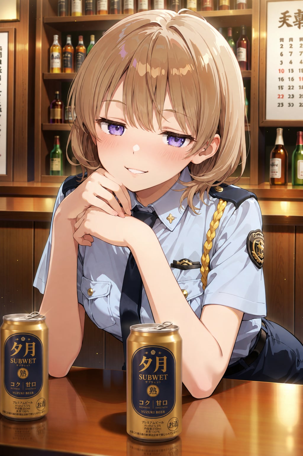 ジト目婦警さんとビール ～乾さつきのドライな日常～ Z816