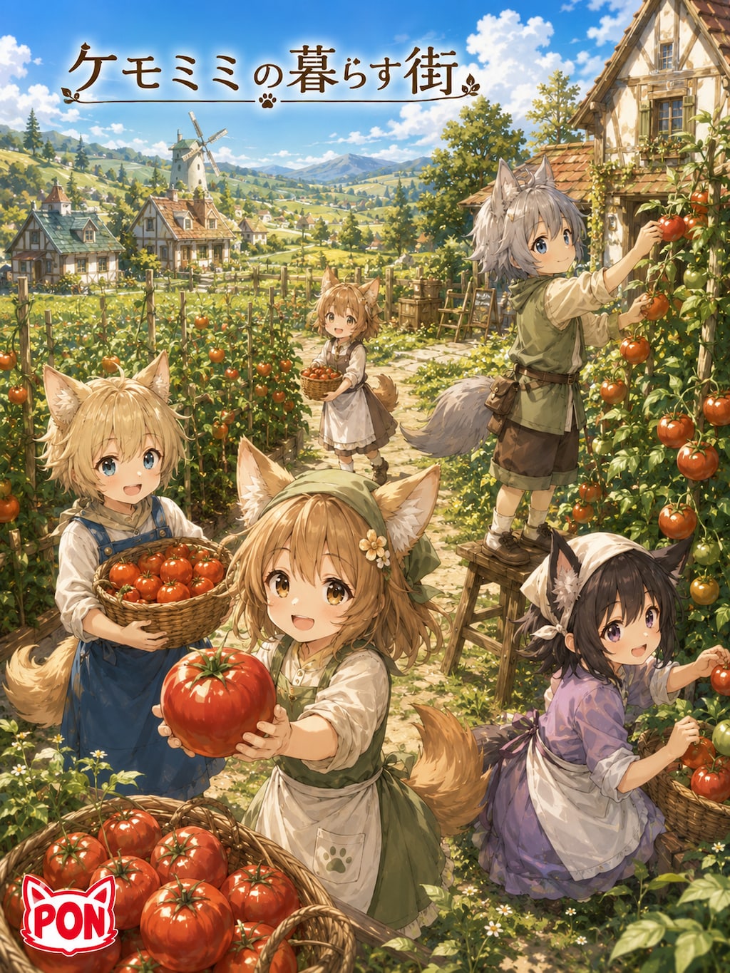 ケモミミの暮らす街