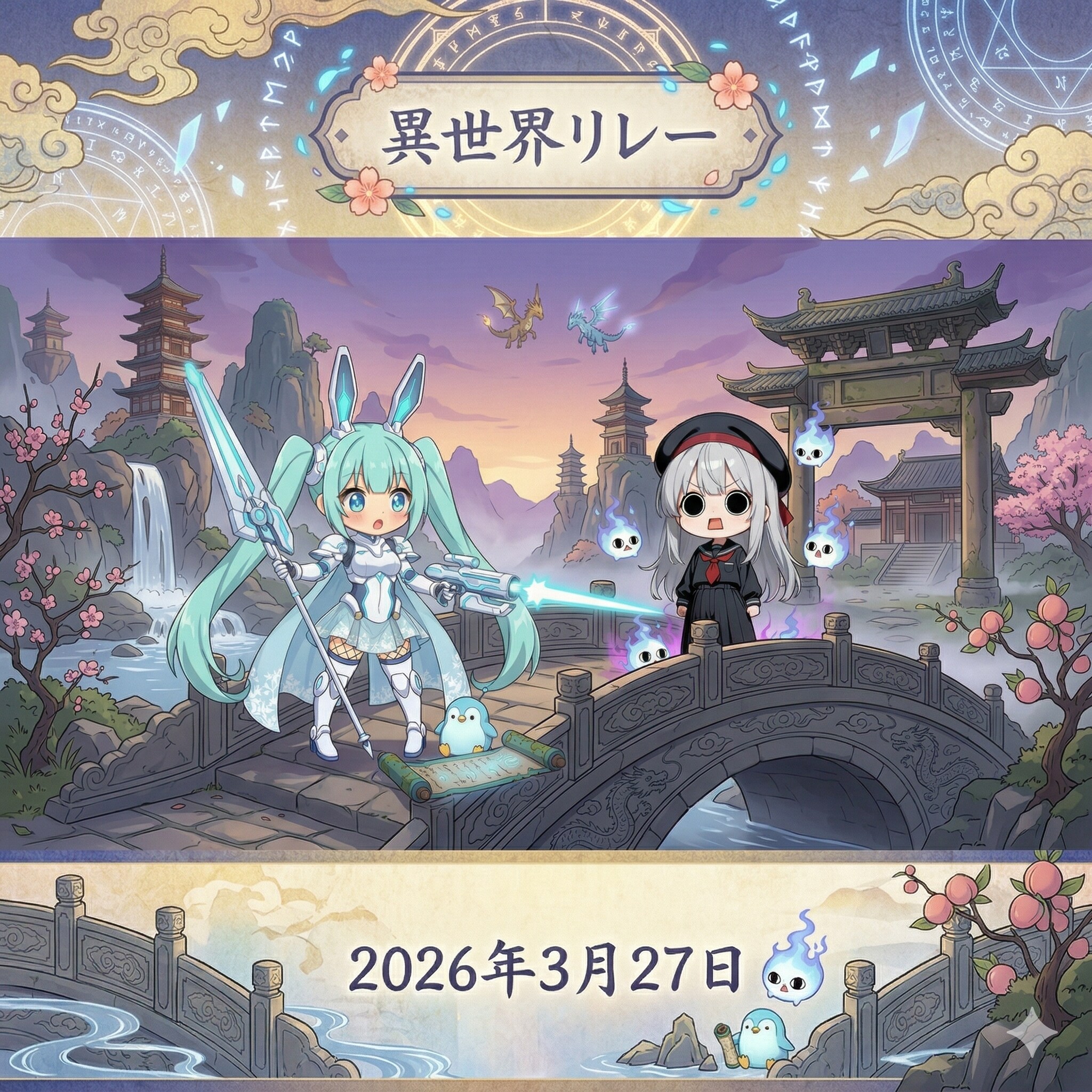 【リレー】偶然の出会いから始まる異世界探索