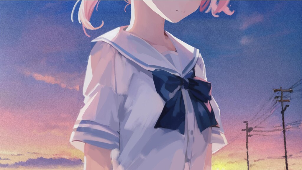 放課後夕暮れ