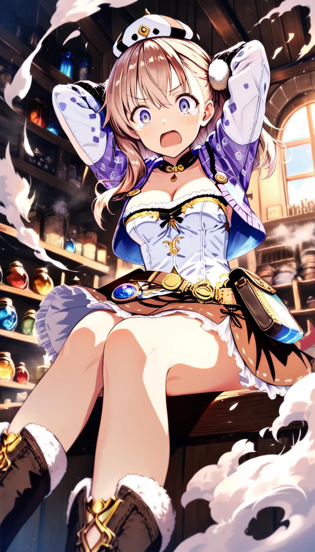 『え？　あれ？　なんでいつもと違う反応してるのー！？』エスカ