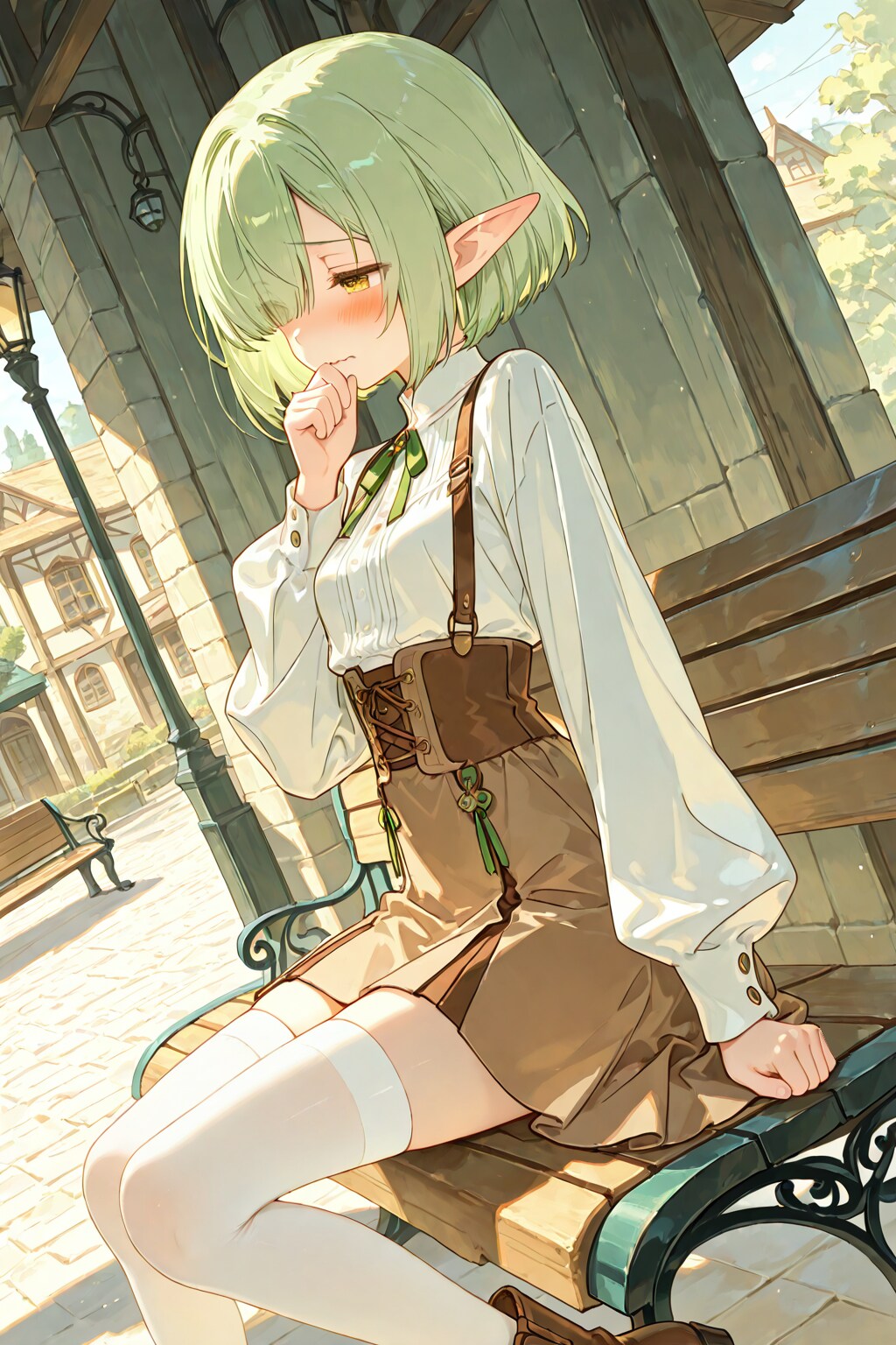 異世界DAYS.18『わ、私でよければ……その、一晩お相手するというのはどうでしょう……？』モナ（錬金術士）