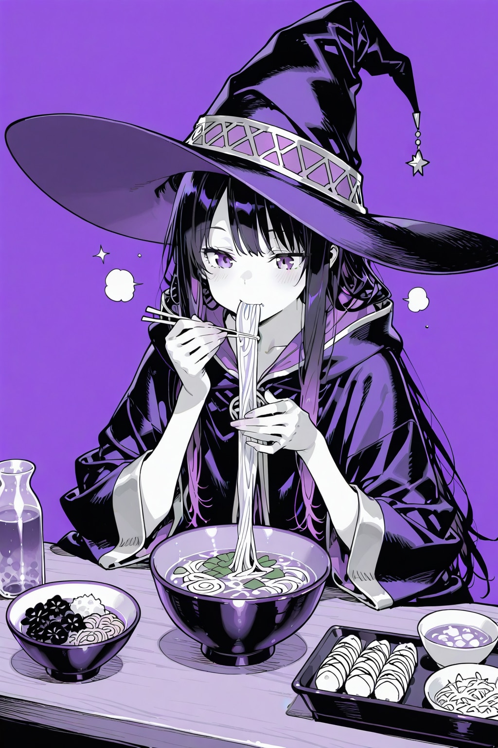 魔女の年越しそば | の人気AIイラスト・グラビア