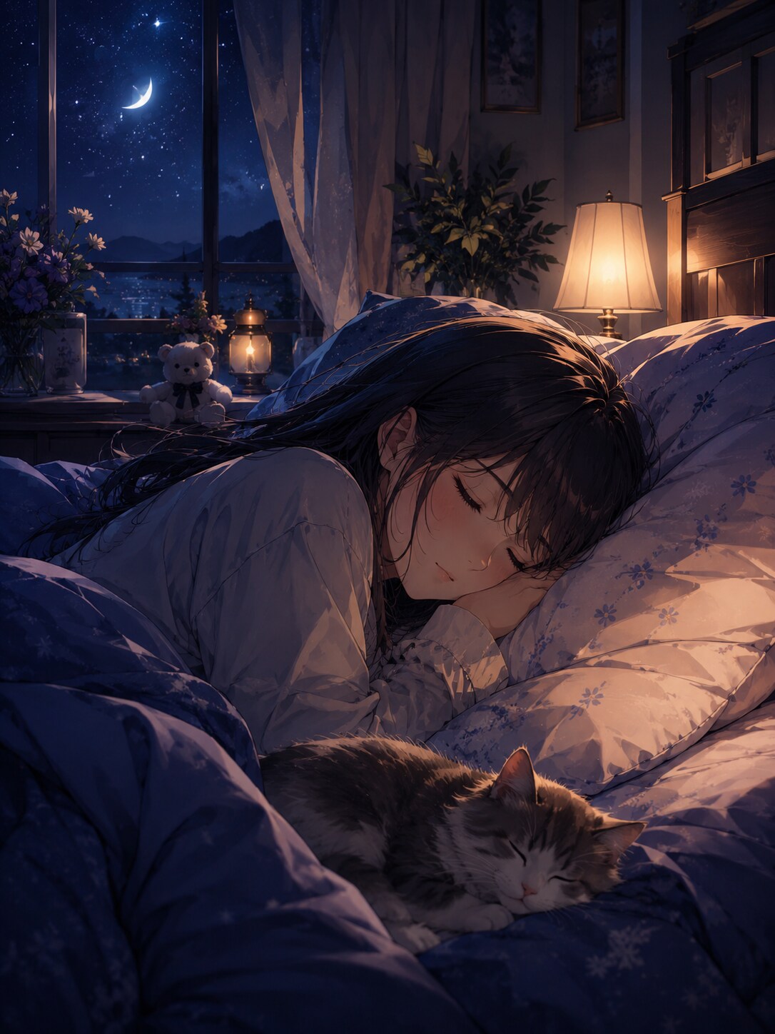 睡眠 | の人気AIイラスト・グラビア