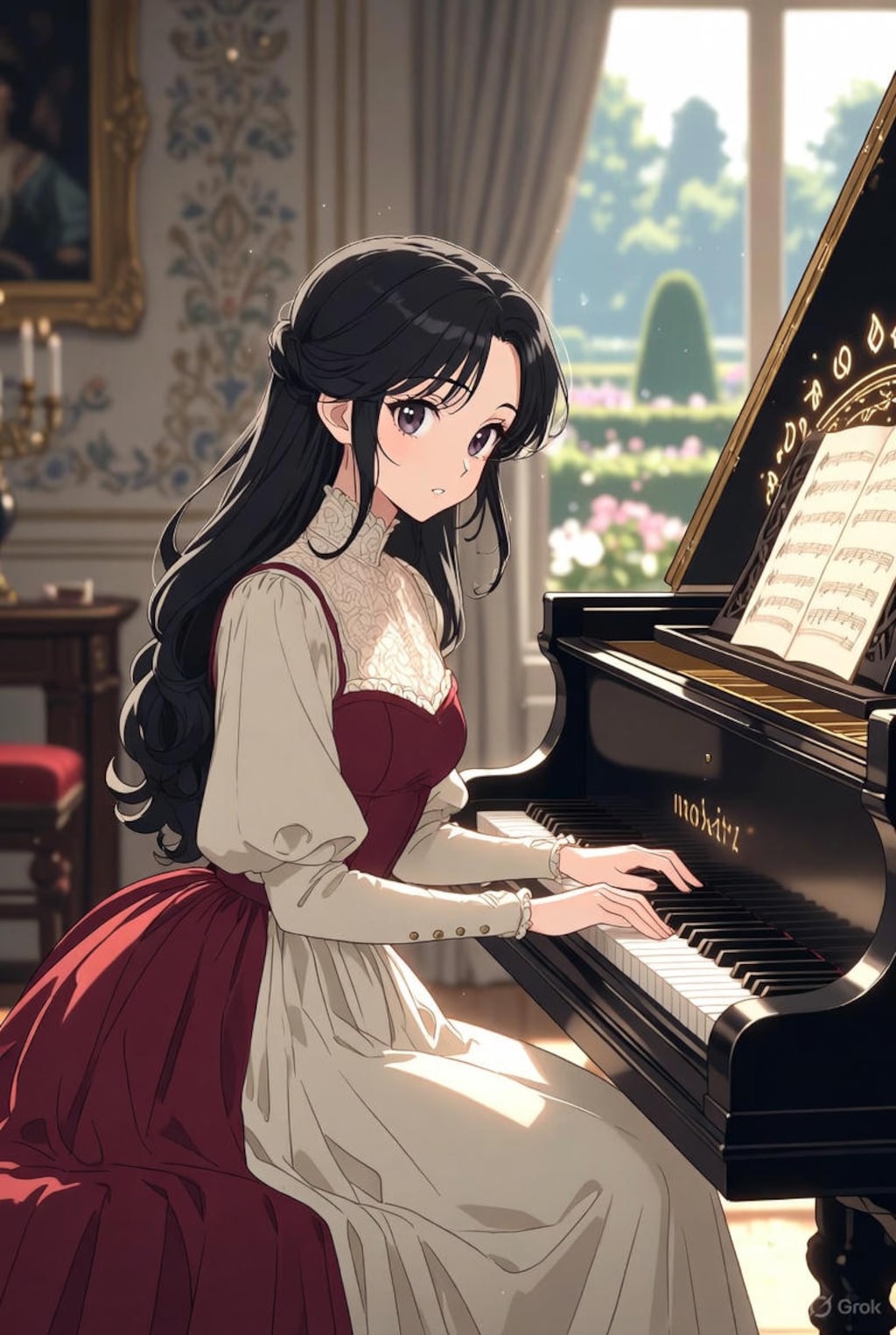 貴族令嬢（ピアノ）