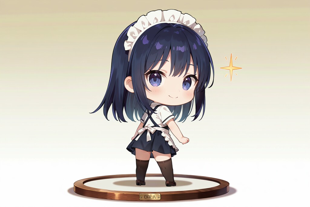 ちびキャラウェイトレスさんフィギュアVer. Y906