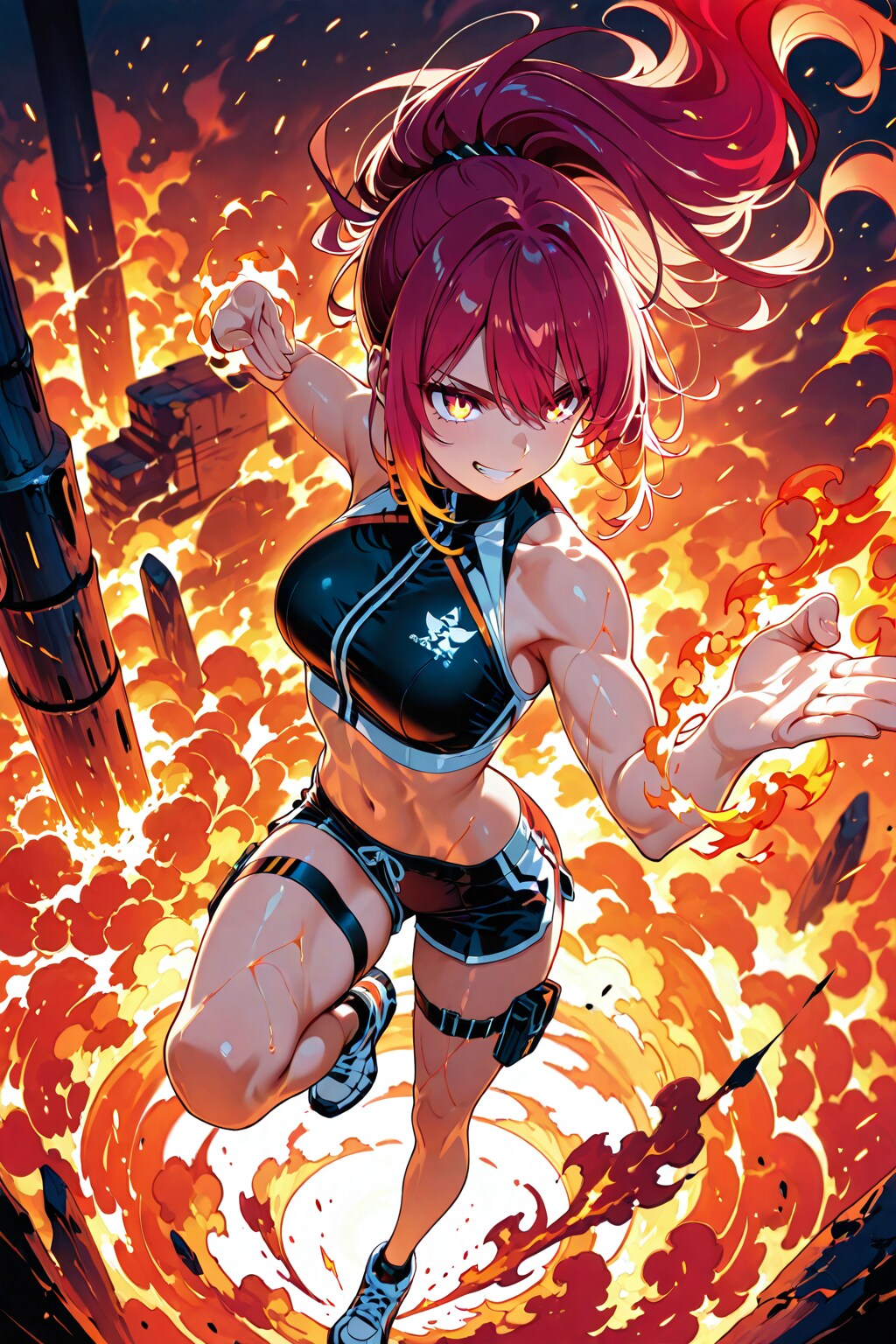 私のカンフー見せてやるよ | の人気AIイラスト・グラビア