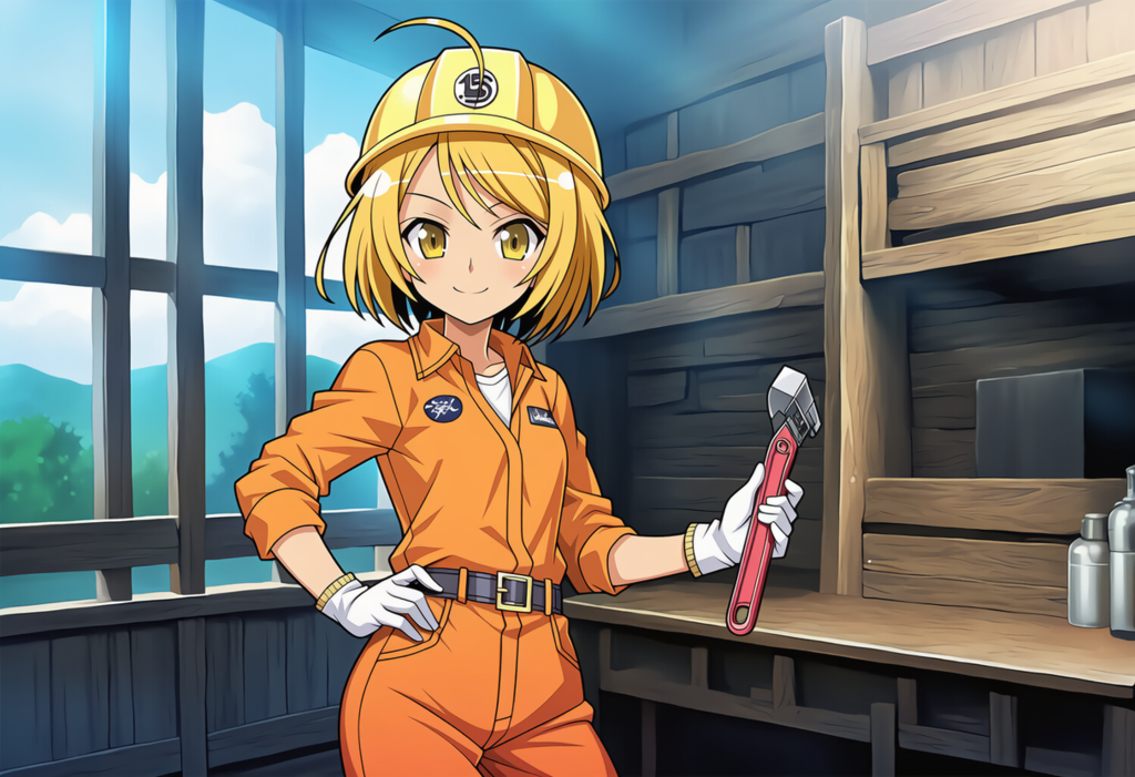 工事なユイちゃん