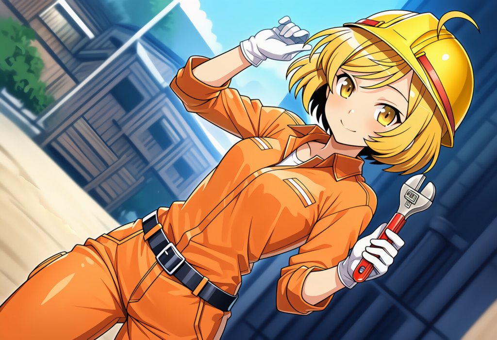 工事なユイちゃん