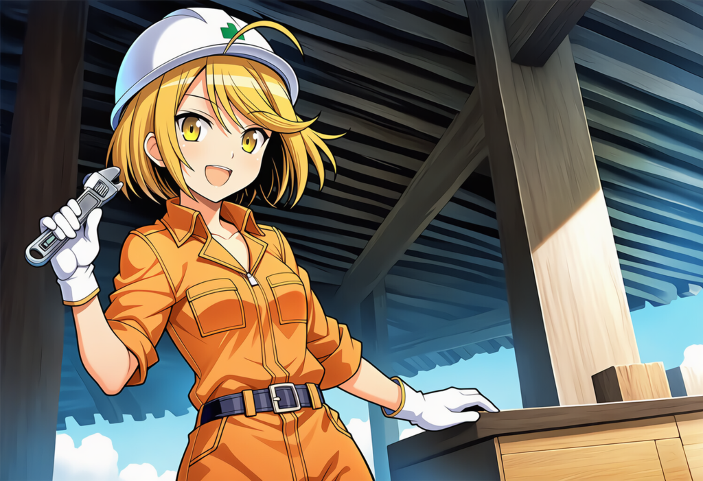 工事なユイちゃん