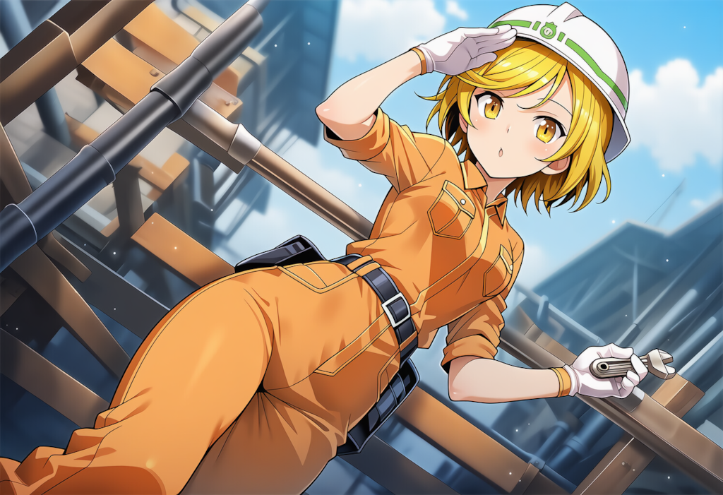 工事なユイちゃん