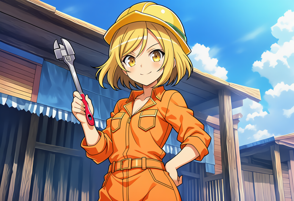 工事なユイちゃん