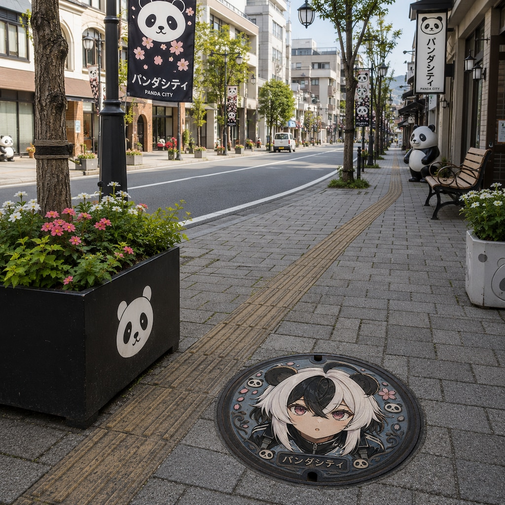 パンダシティの街並