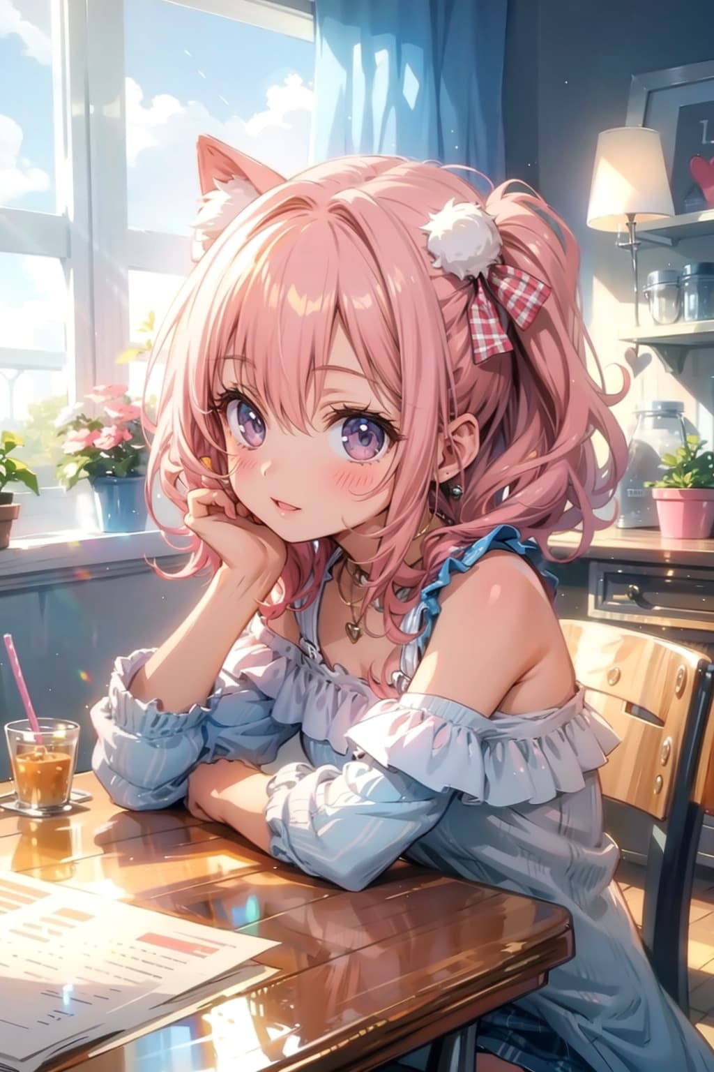 片ネコ耳かわいいでしょぉ！