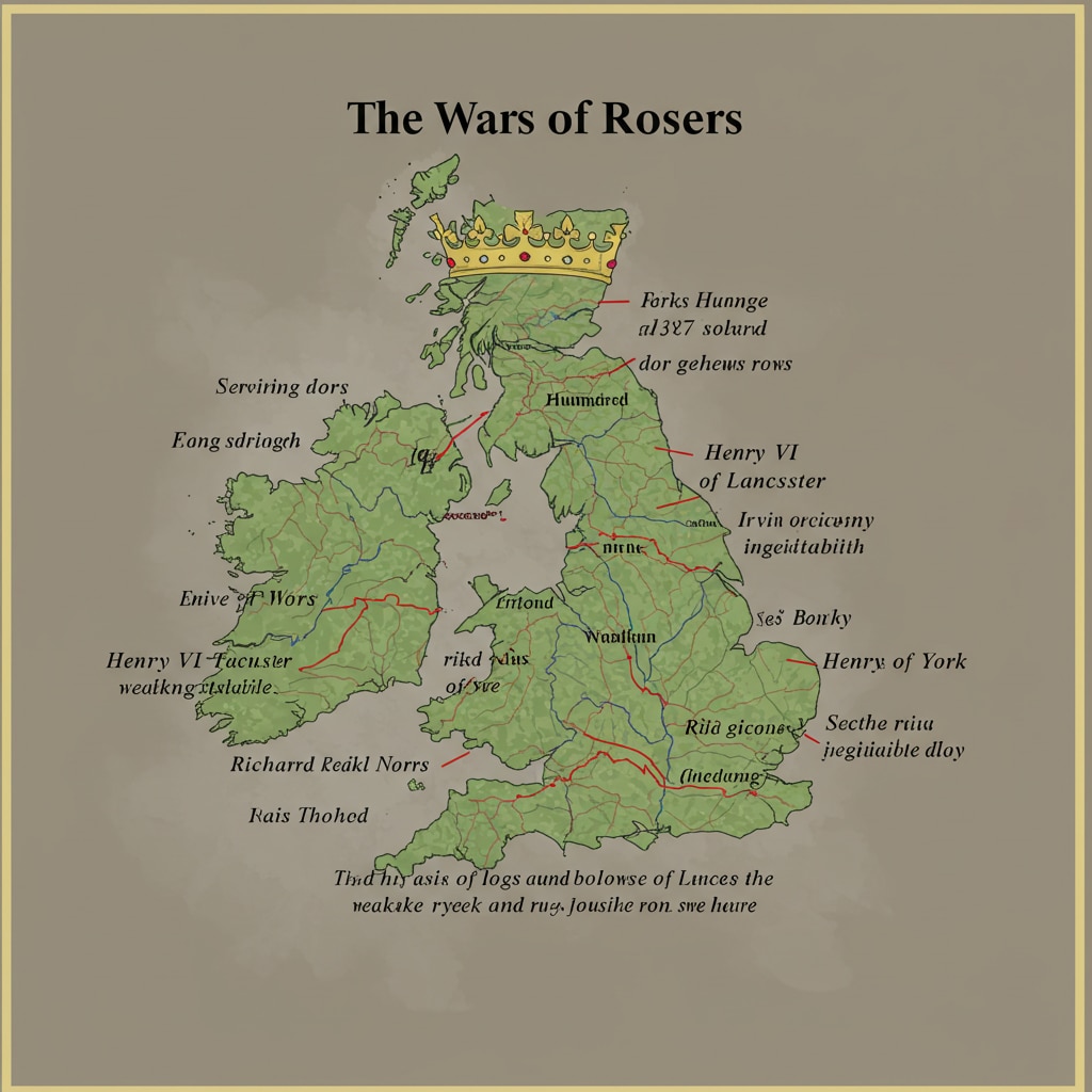 薔薇戦争 1455年 – 1487年