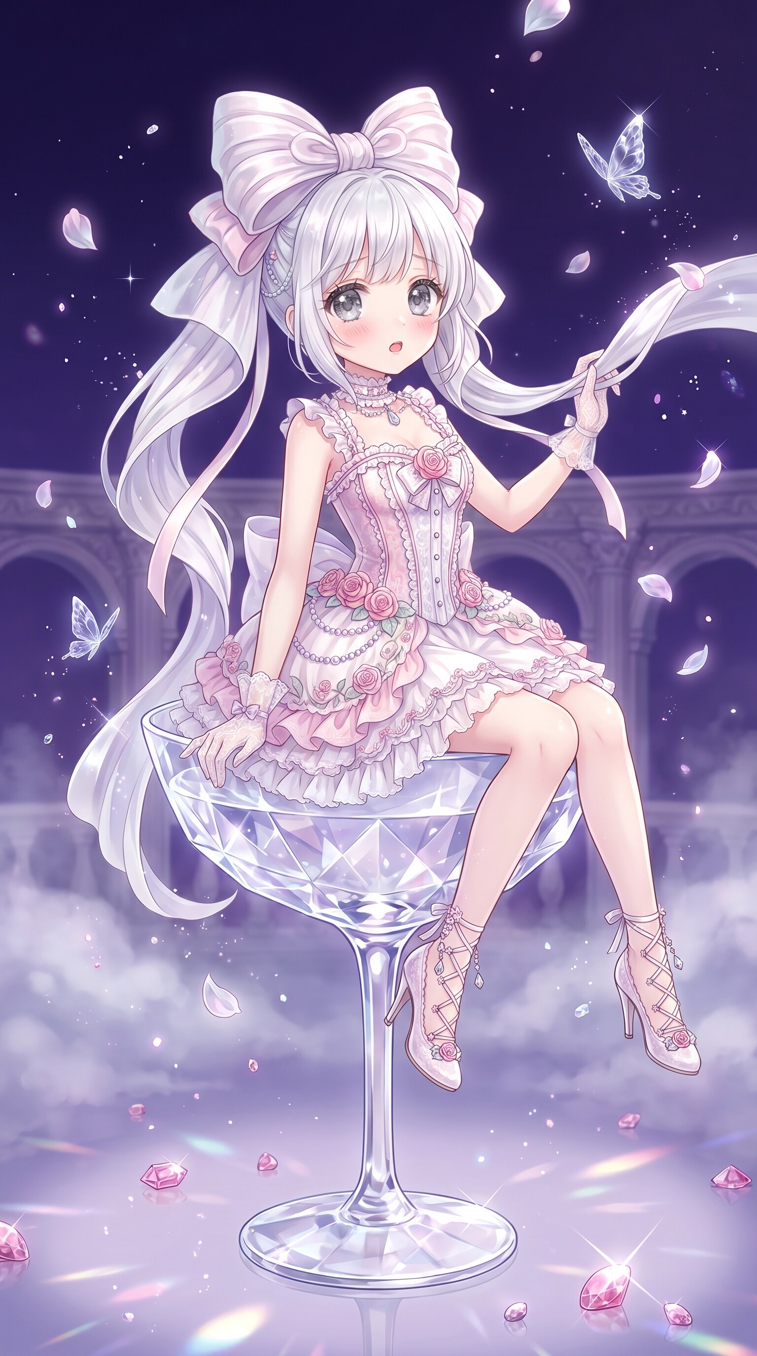 星屑薔薇の水晶盃 | の人気AIイラスト・グラビア