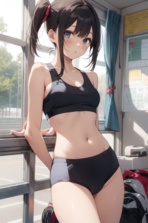 へそ出し女子4/navel baring girl4
