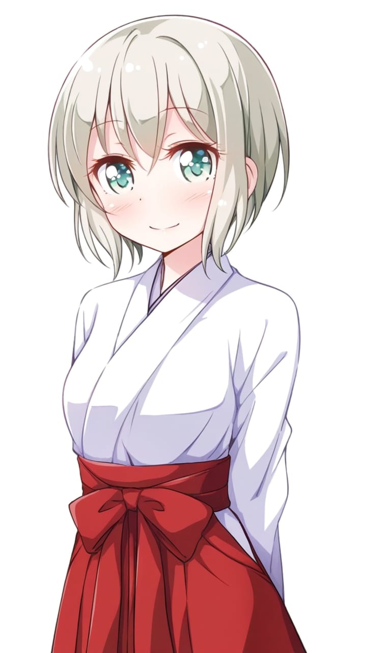 青葉モカ 巫女