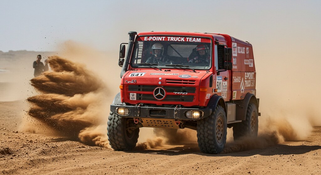 ベンツウニモグラリーカー