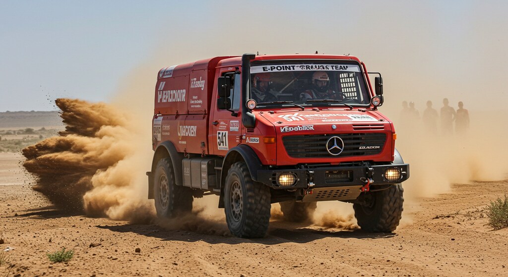 ベンツウニモグラリーカー