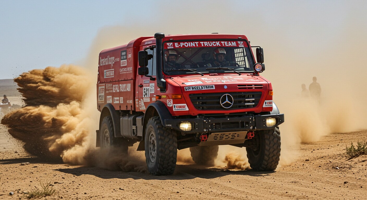 ベンツウニモグラリーカー | の人気AIイラスト・グラビア