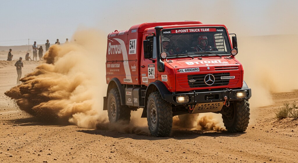 ベンツウニモグラリーカー