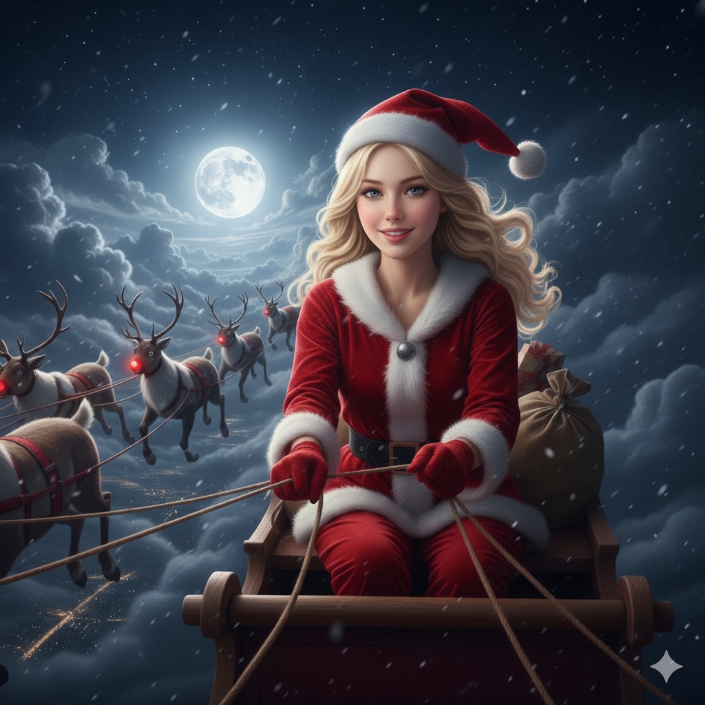 サンタ on trip | の人気AIイラスト・グラビア