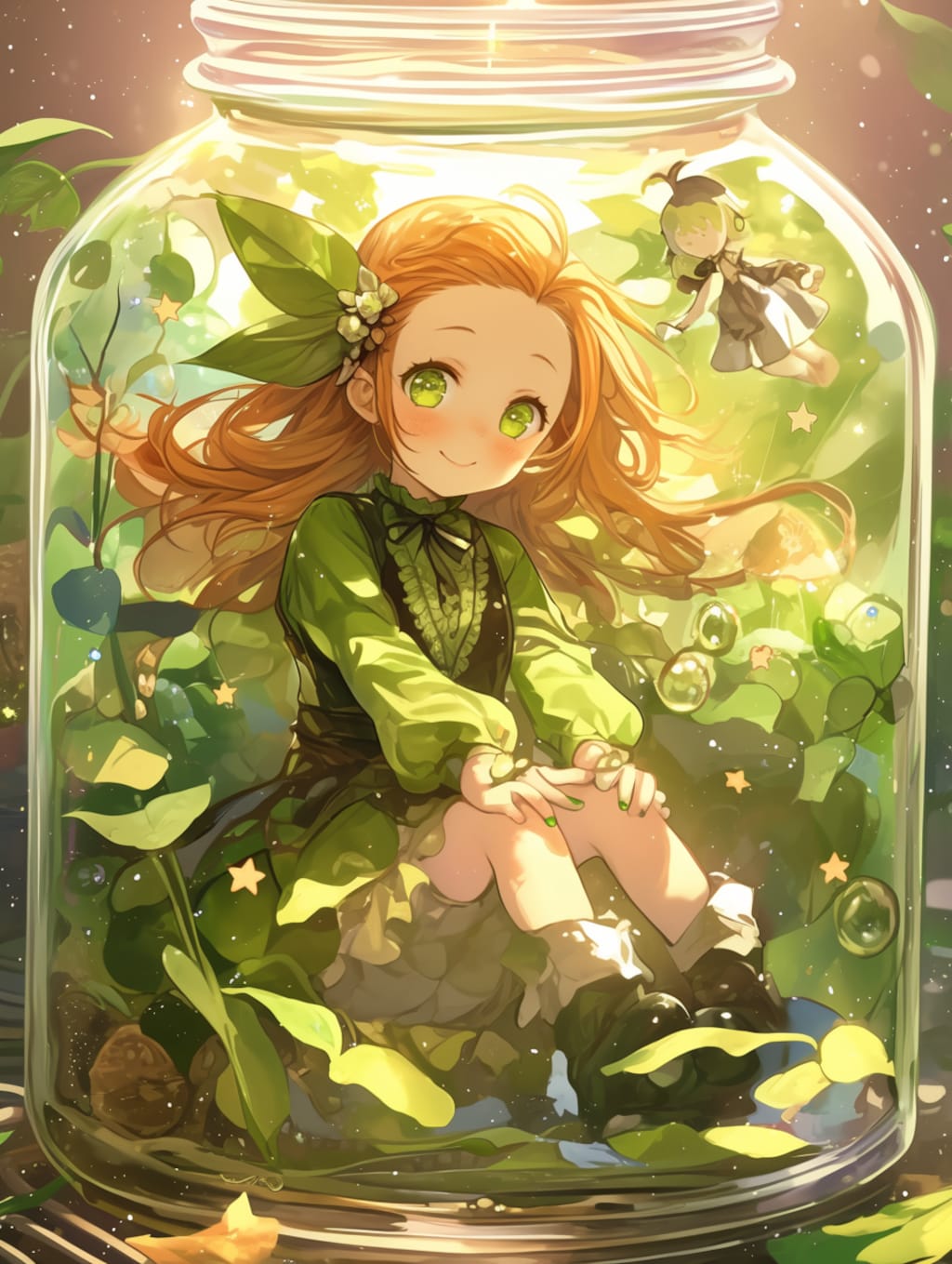 「瓶詰の少女」碧46