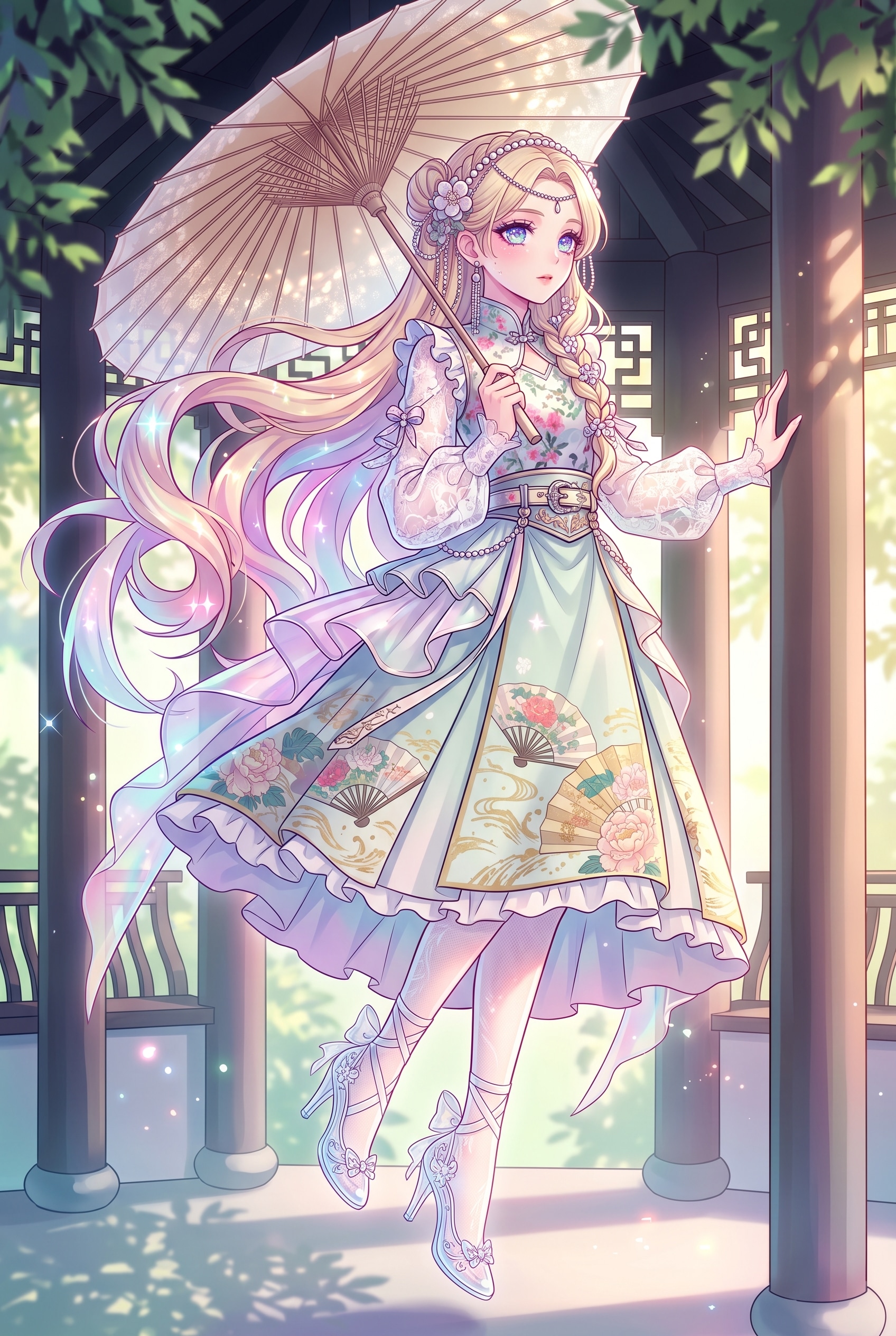 翠影の華傘夢 | の人気AIイラスト・グラビア