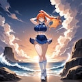 【今日の腹筋】荒波の向こうへ 2枚目