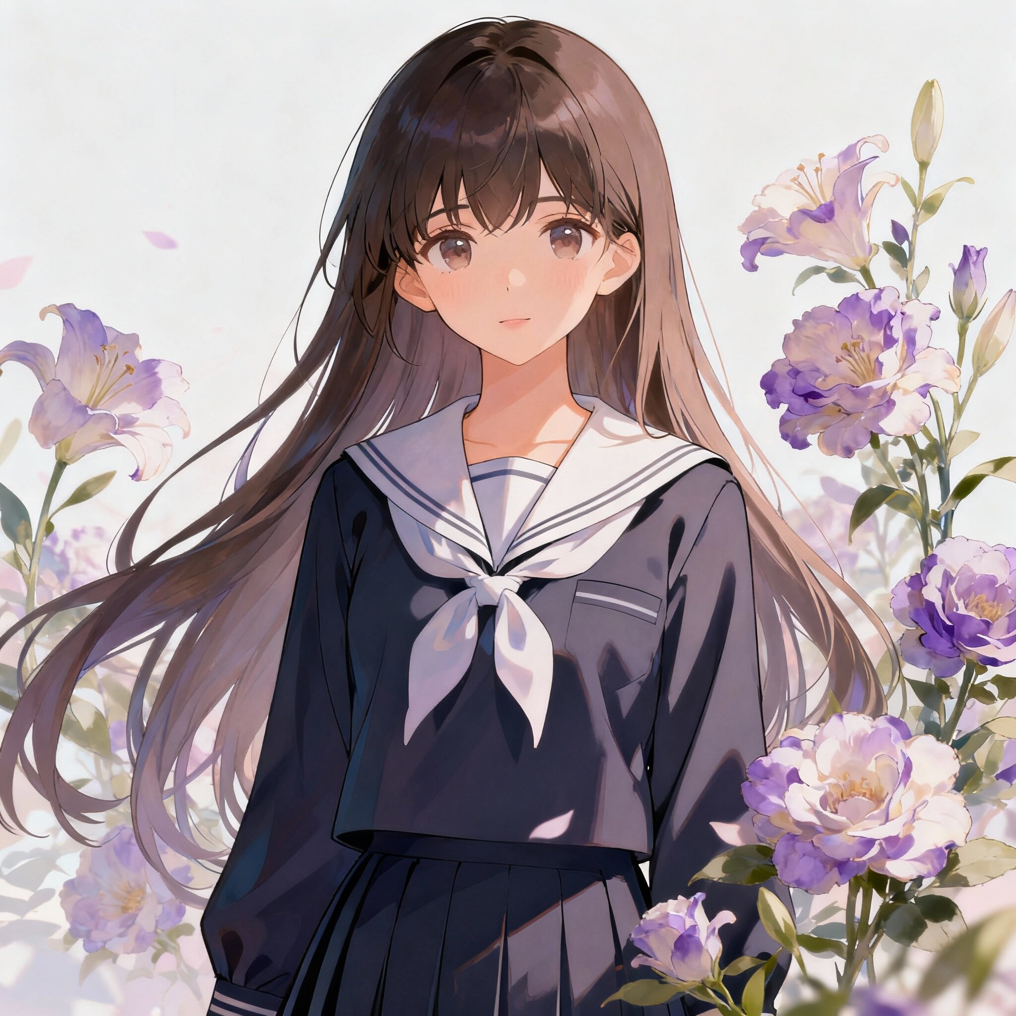 君は花より美しい「大和　撫子ちゃん」 | の人気AIイラスト・グラビア