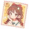 切手風 5枚目