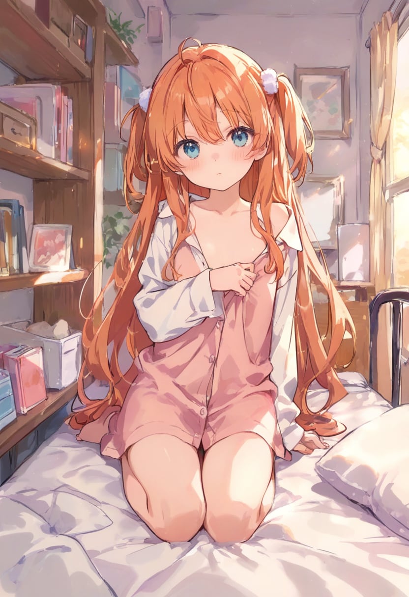 少女の部屋(水彩タッチ)(R-15)(17)