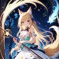 神秘や幻想：魔法少女毛富毛富 3枚目