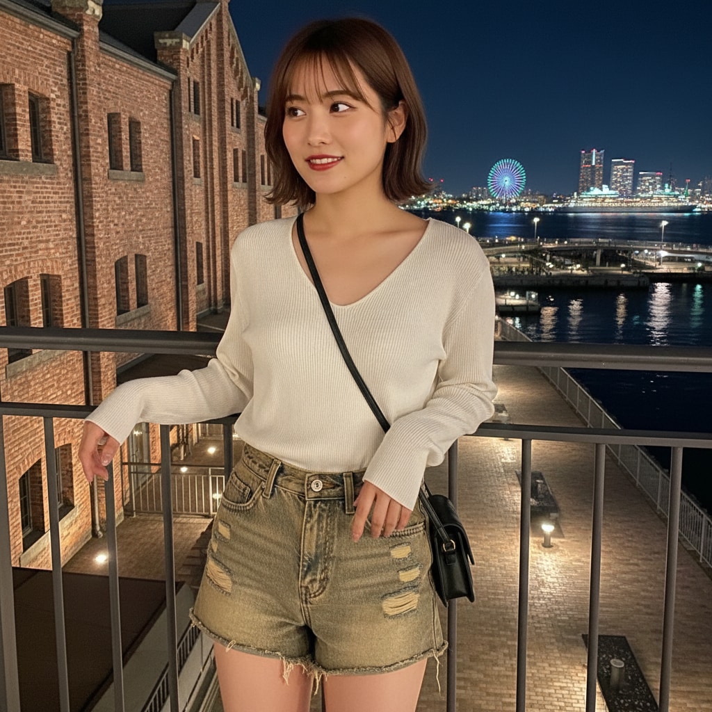 赤レンガ倉庫で