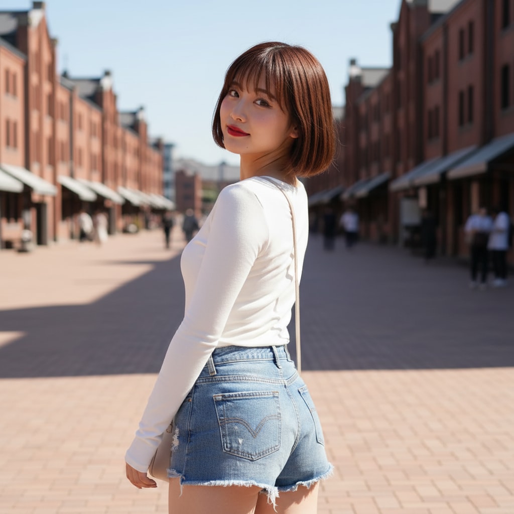 赤レンガ倉庫で