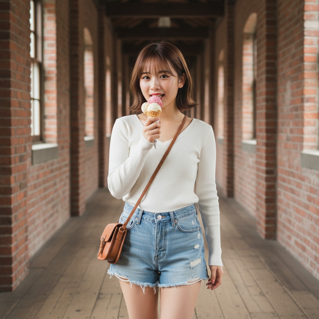 赤レンガ倉庫で