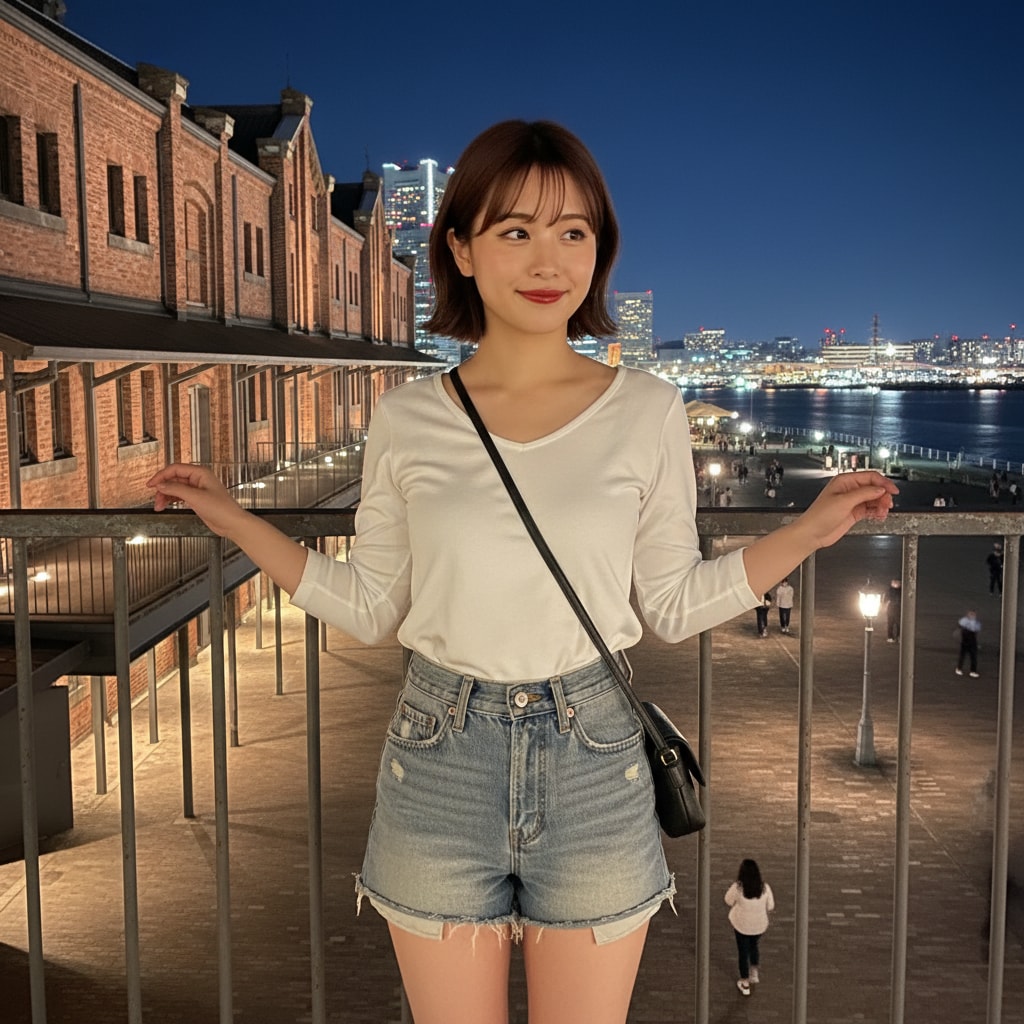 赤レンガ倉庫で