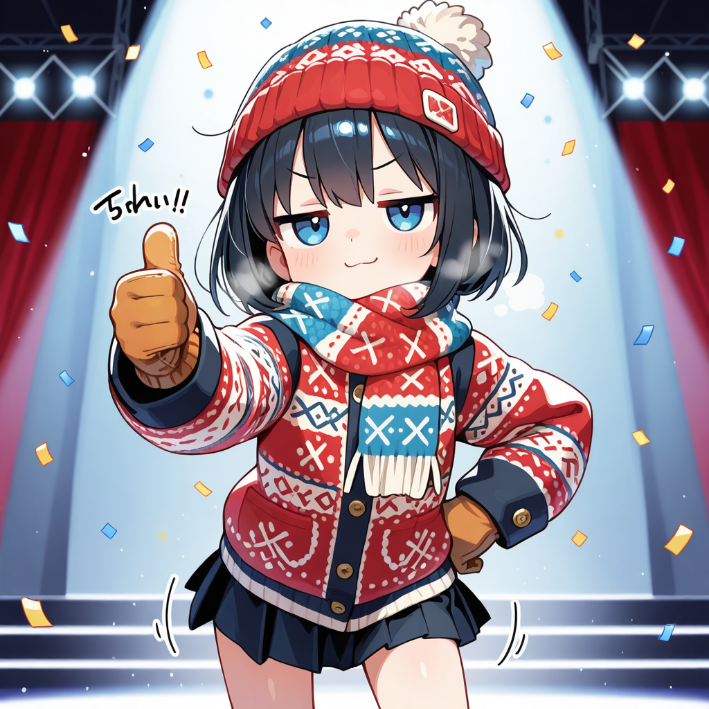 ドヤ顔のちーちゃん | の人気AIイラスト・グラビア