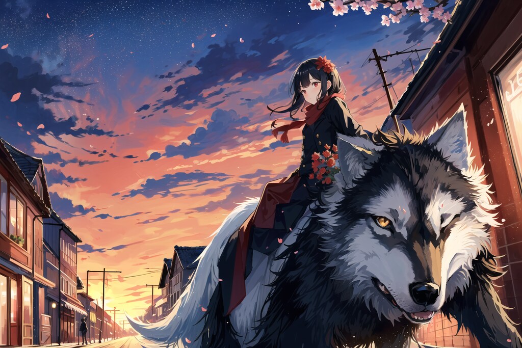 #04 街歩き 背景コレクション50チャレンジ