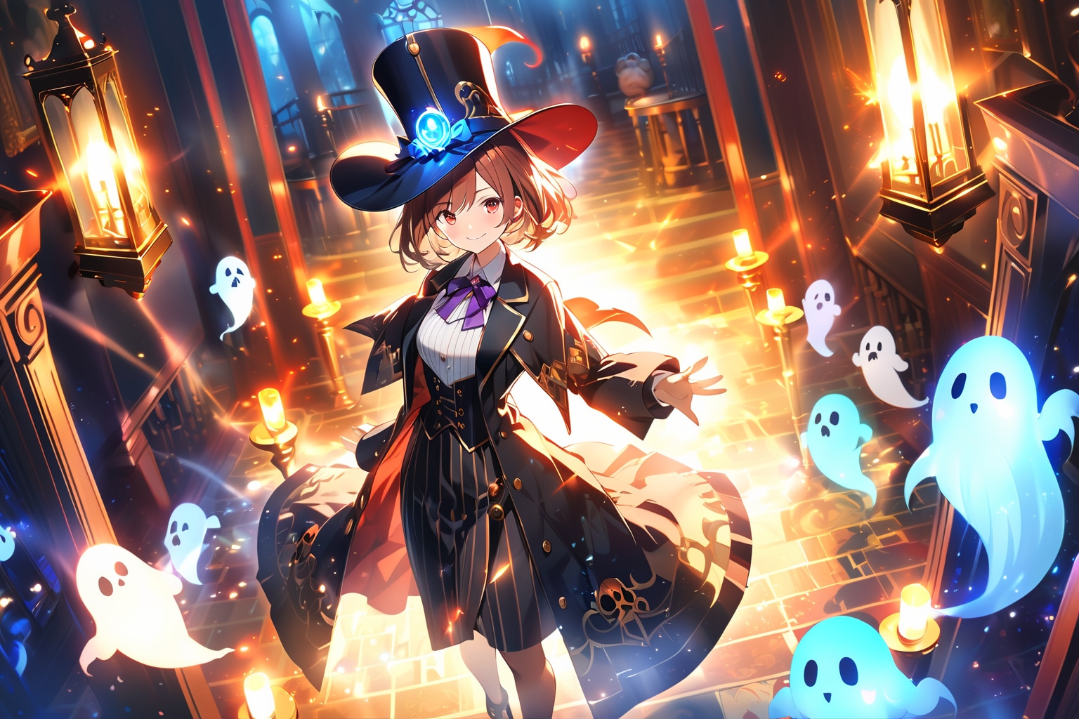 ゴーストリックは邸宅の特別ツアーを実施する準備ができています。 | の人気AIイラスト・グラビア