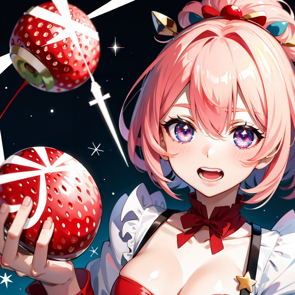 [12枚]イチゴ、モモ、ミカン