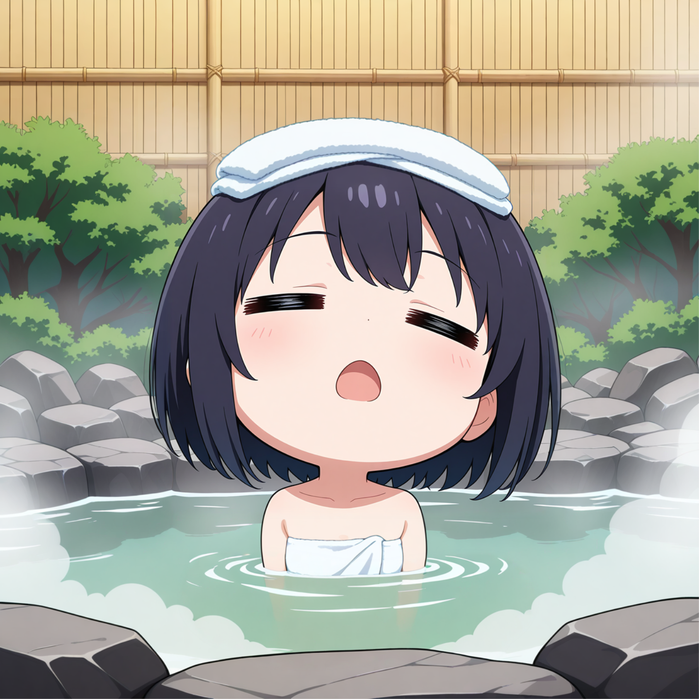 温泉効くぅ～