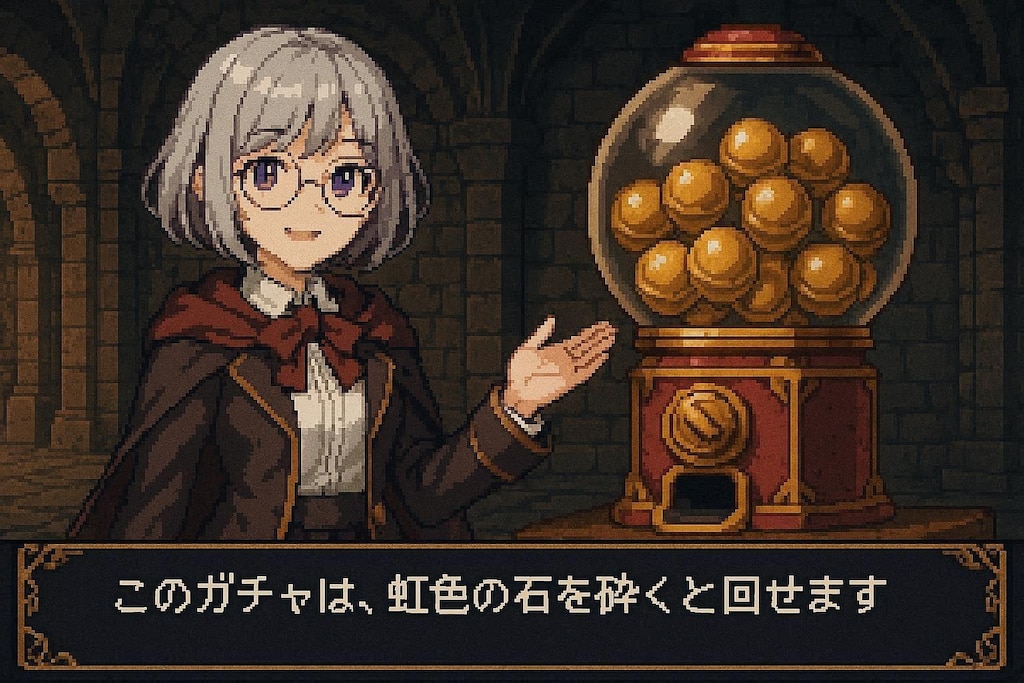 ガチャ回そう！