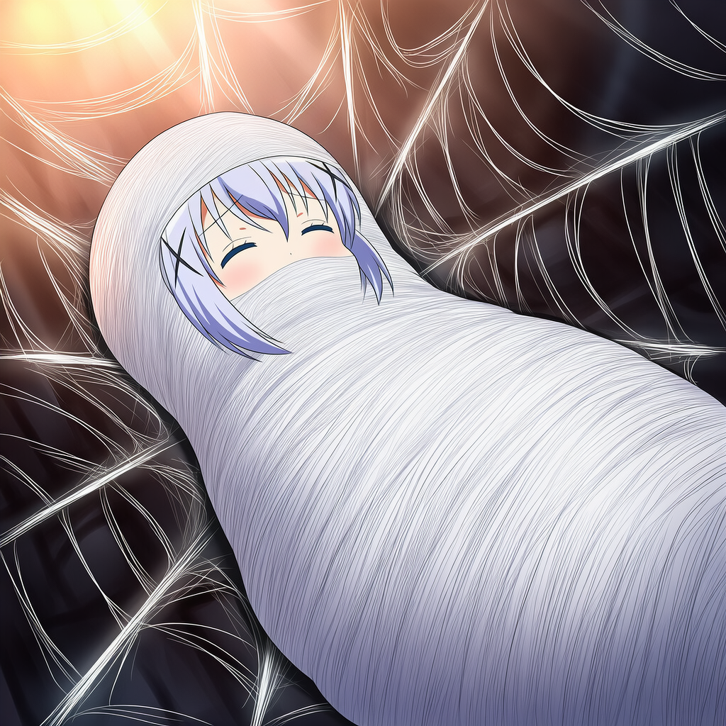 ごちうさ：チノ糸繭拘束