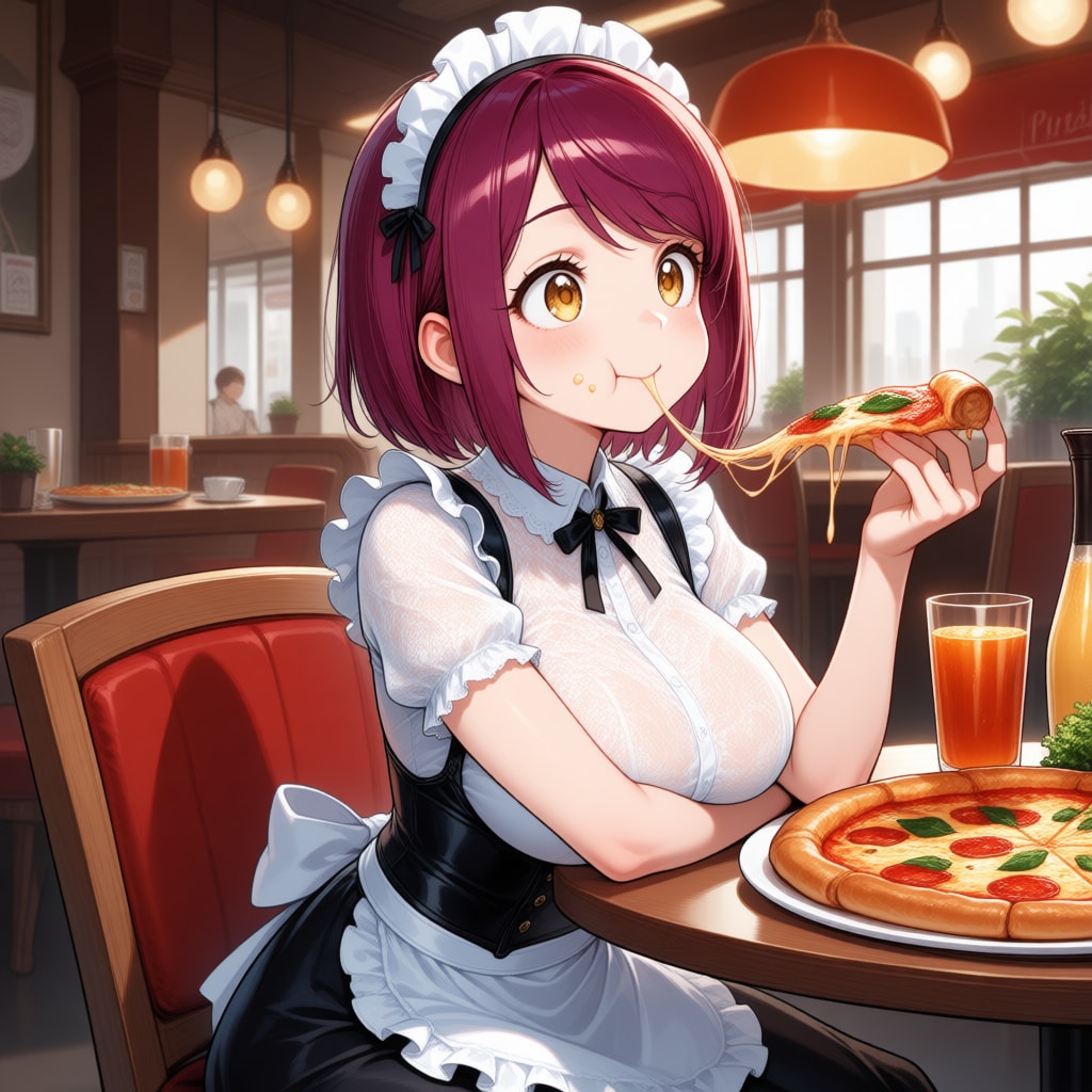 こんにちは（挨拶メイドの芽衣ちゃん）