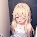 化粧室で二人きり(16) 7枚目