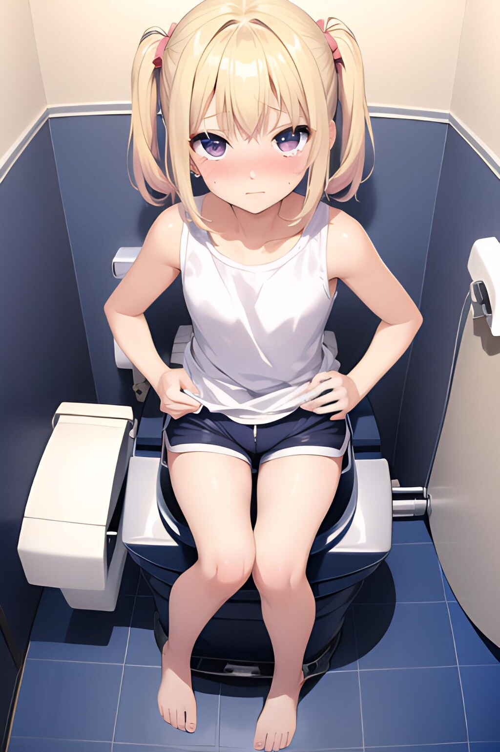 化粧室で二人きり(16)