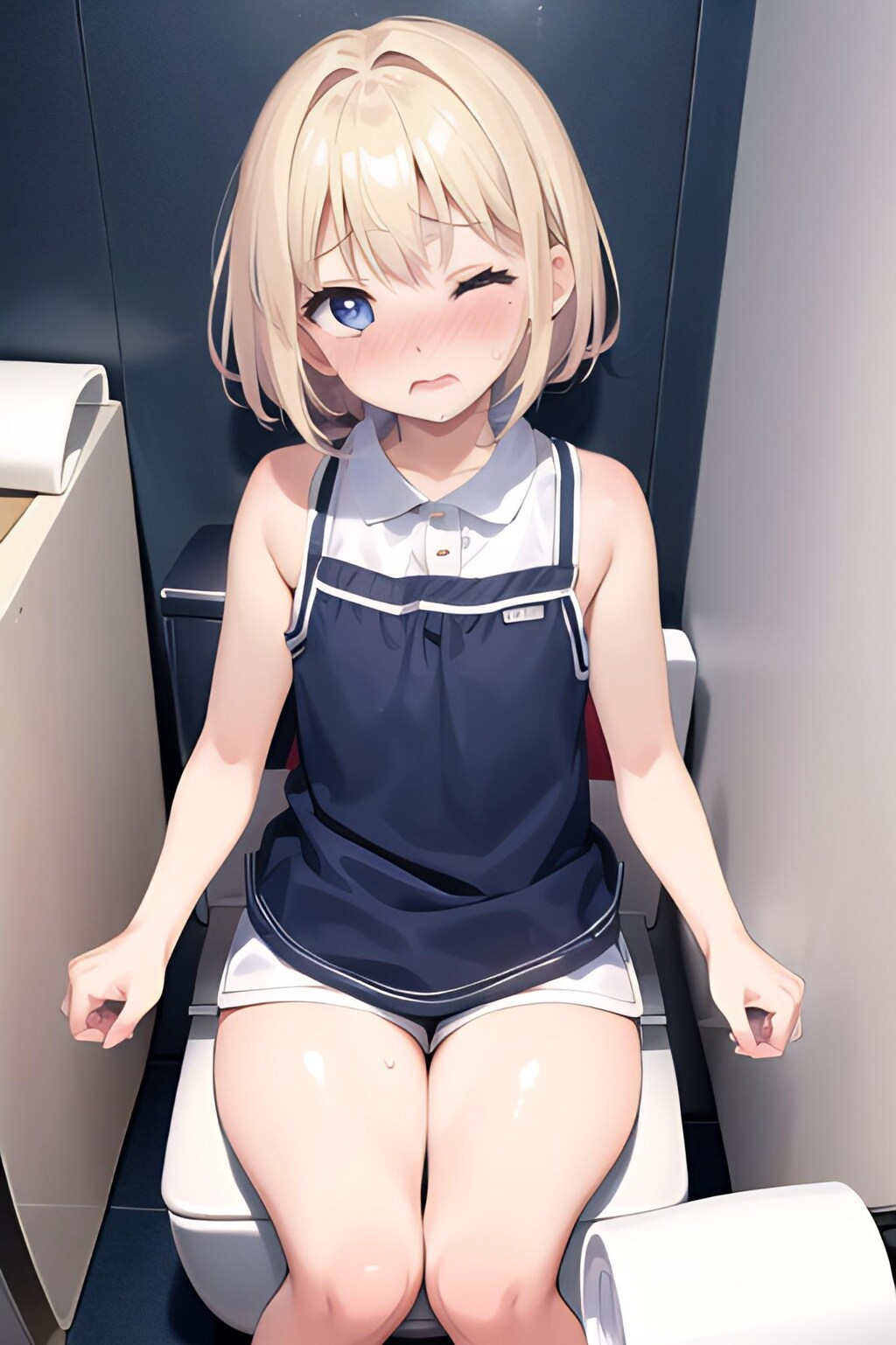 化粧室で二人きり(16)